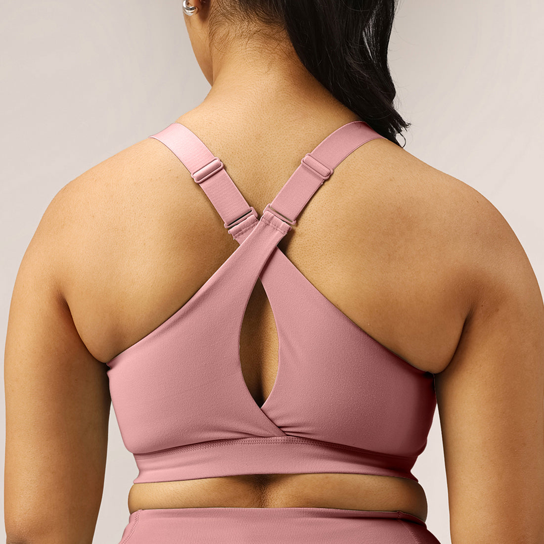 Zip-Up Sports Bra