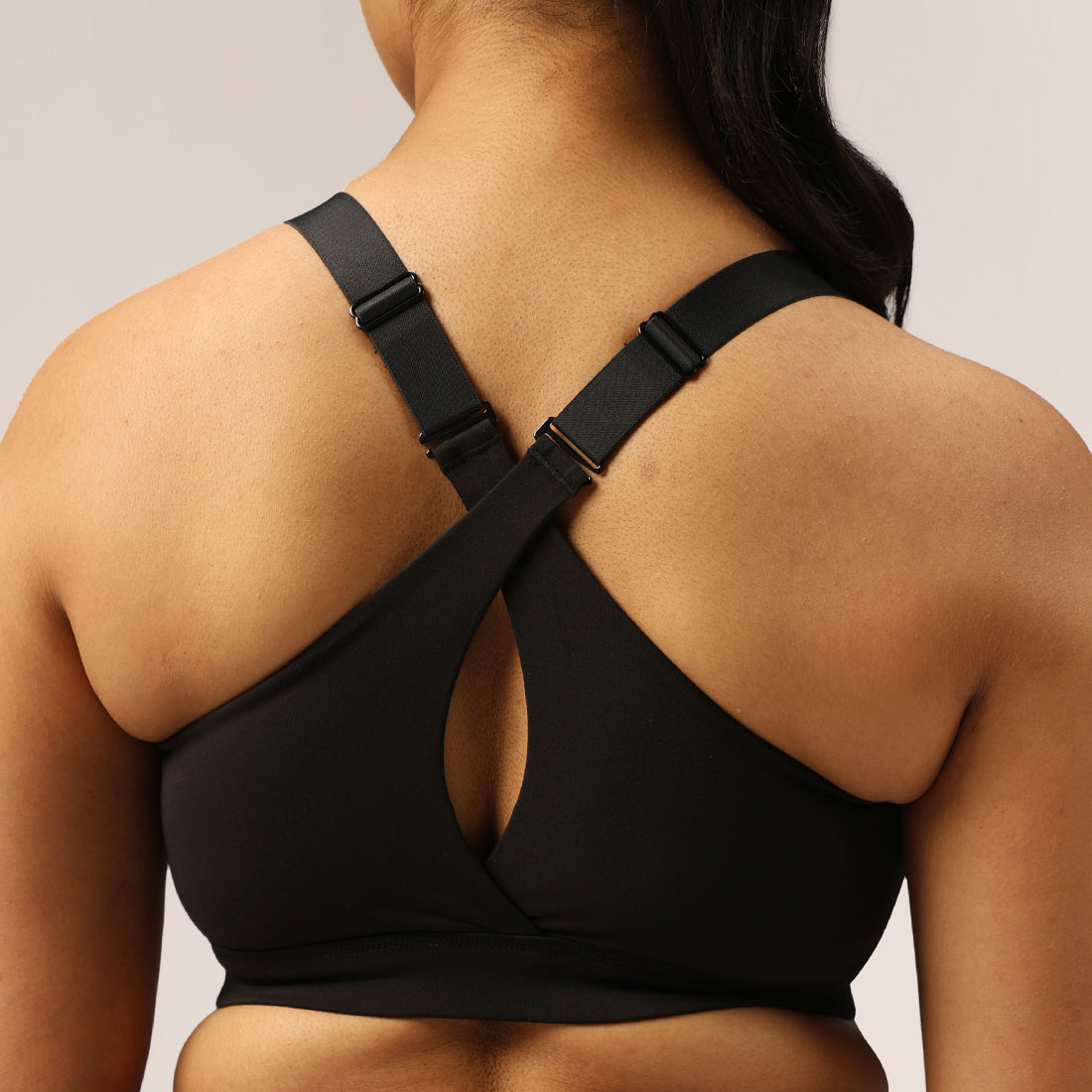 Zip-Up Sports Bra
