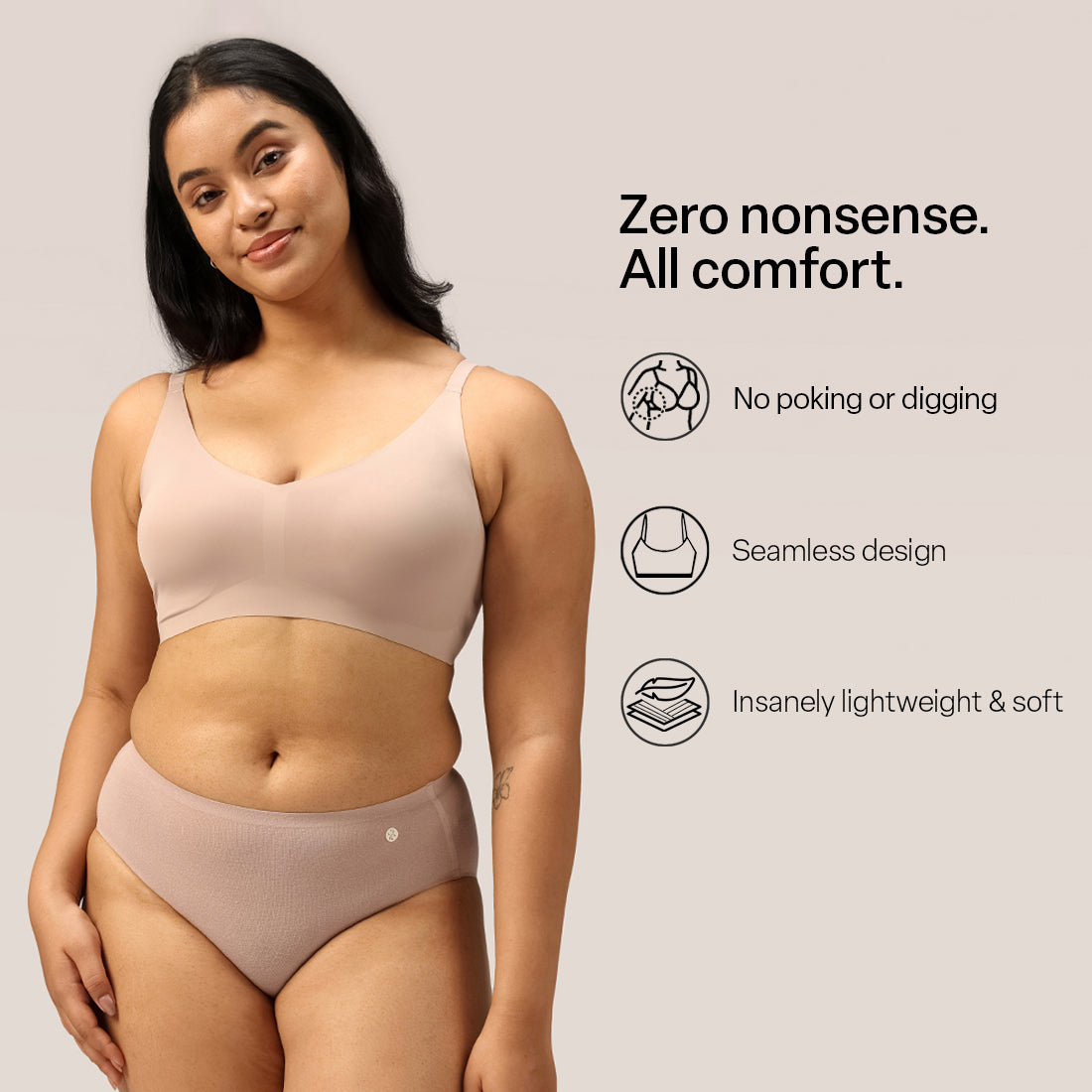 Freedame No-Nonsense Bra