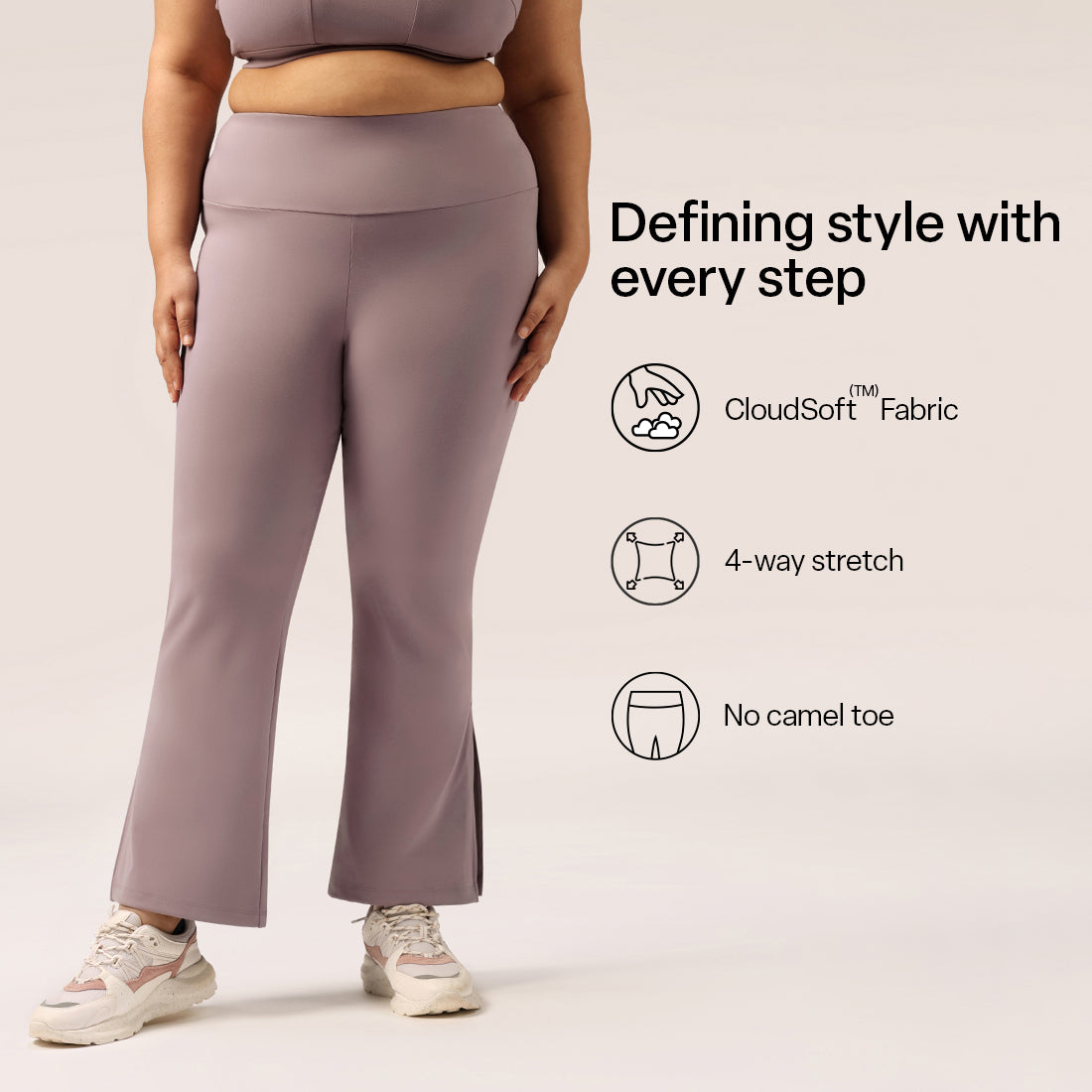 Ultimate Slit Flare Pants - Lite