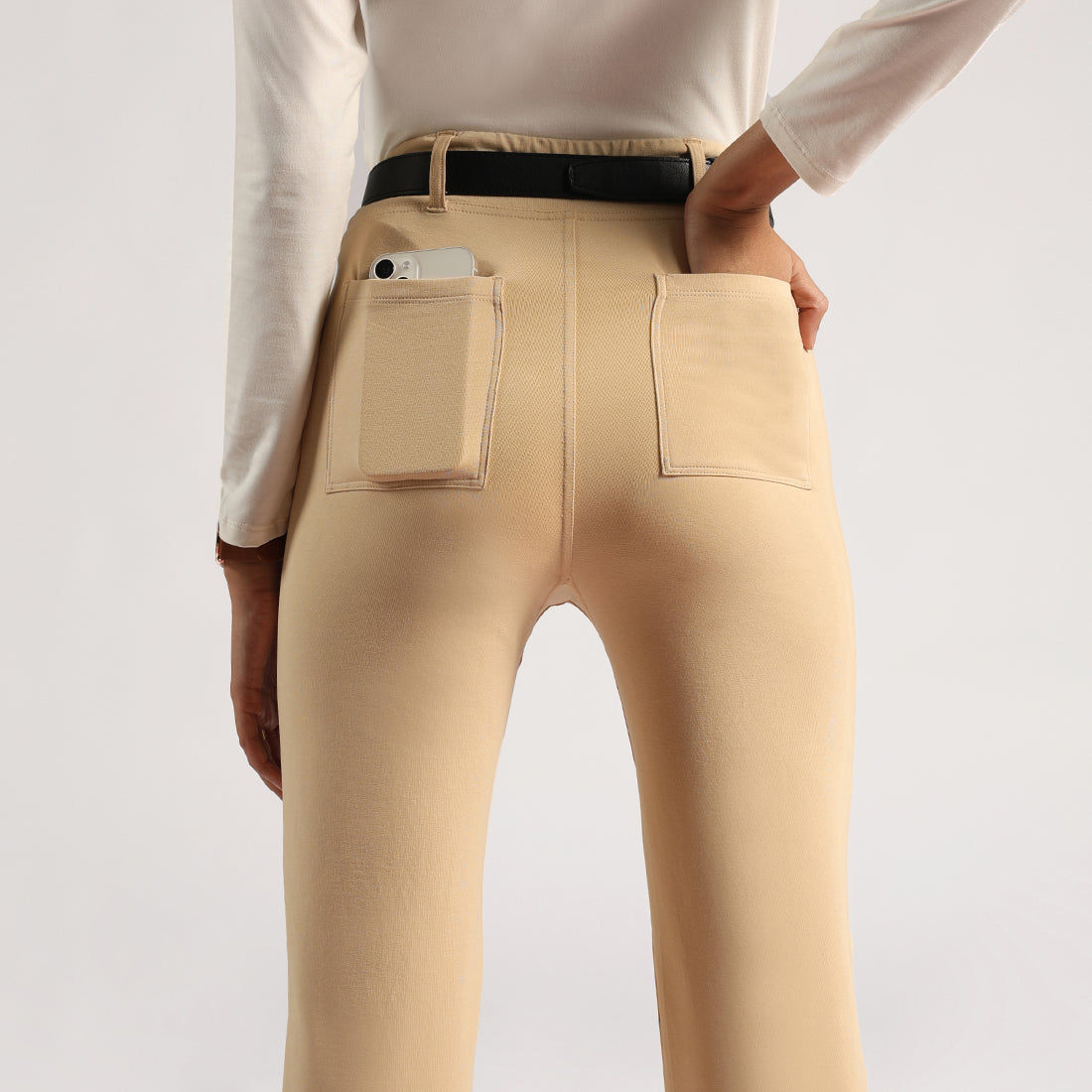 AM:PM Air Flare Trousers - Cotton