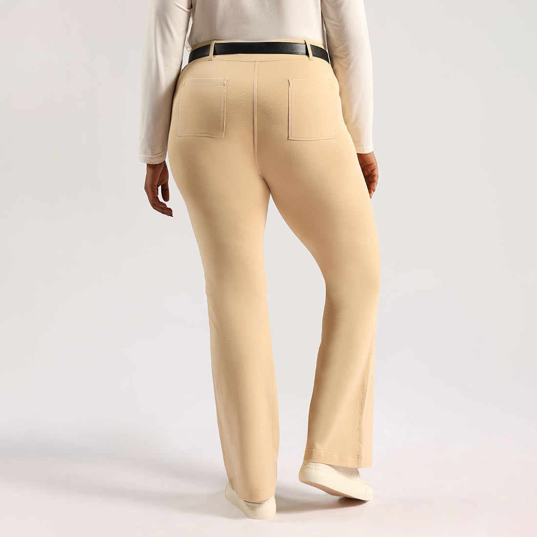 AM:PM Air Flare Trousers - Cotton