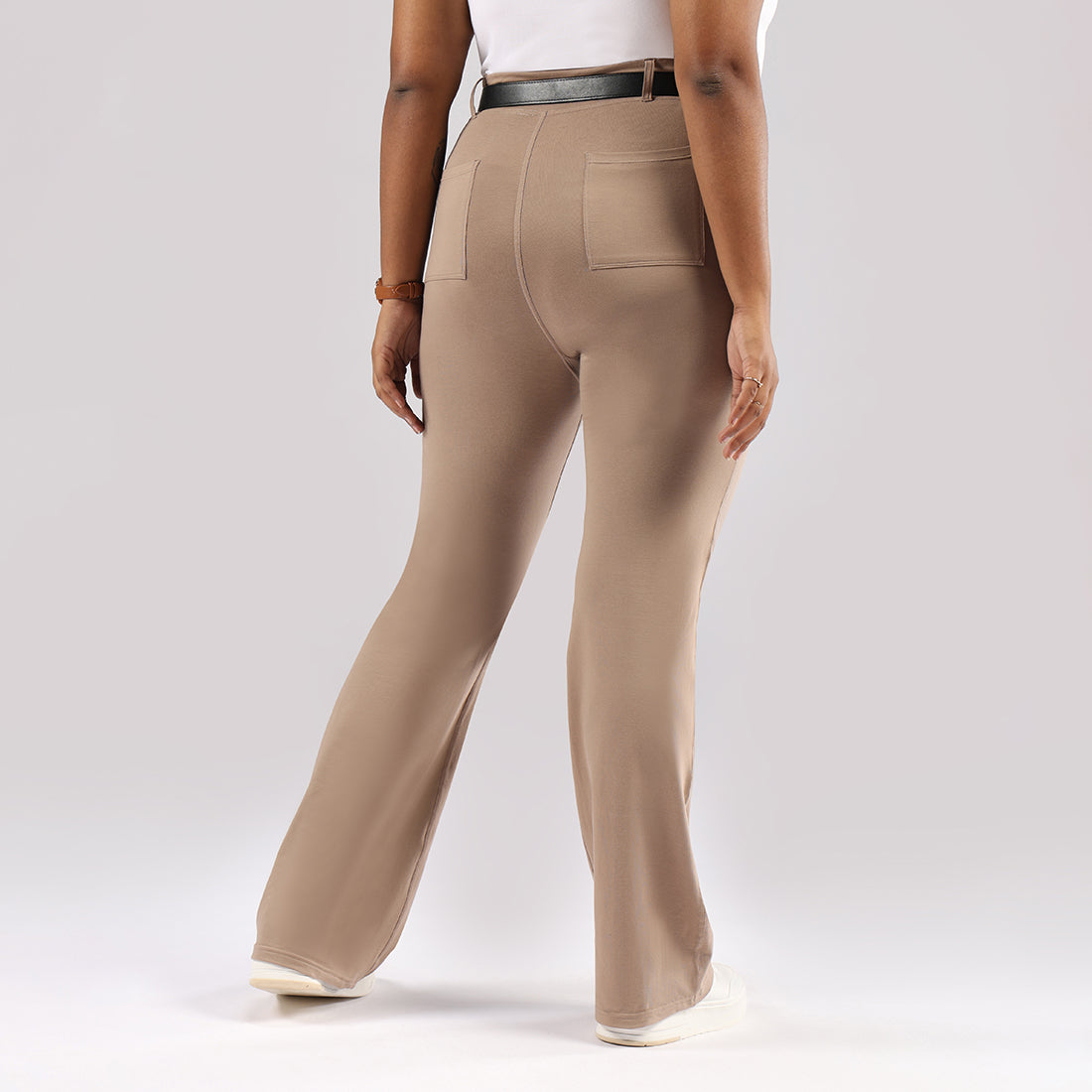 AM:PM Air Flare Trousers - Cotton