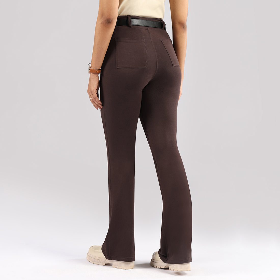 AM:PM Air Flare Trousers - Cotton