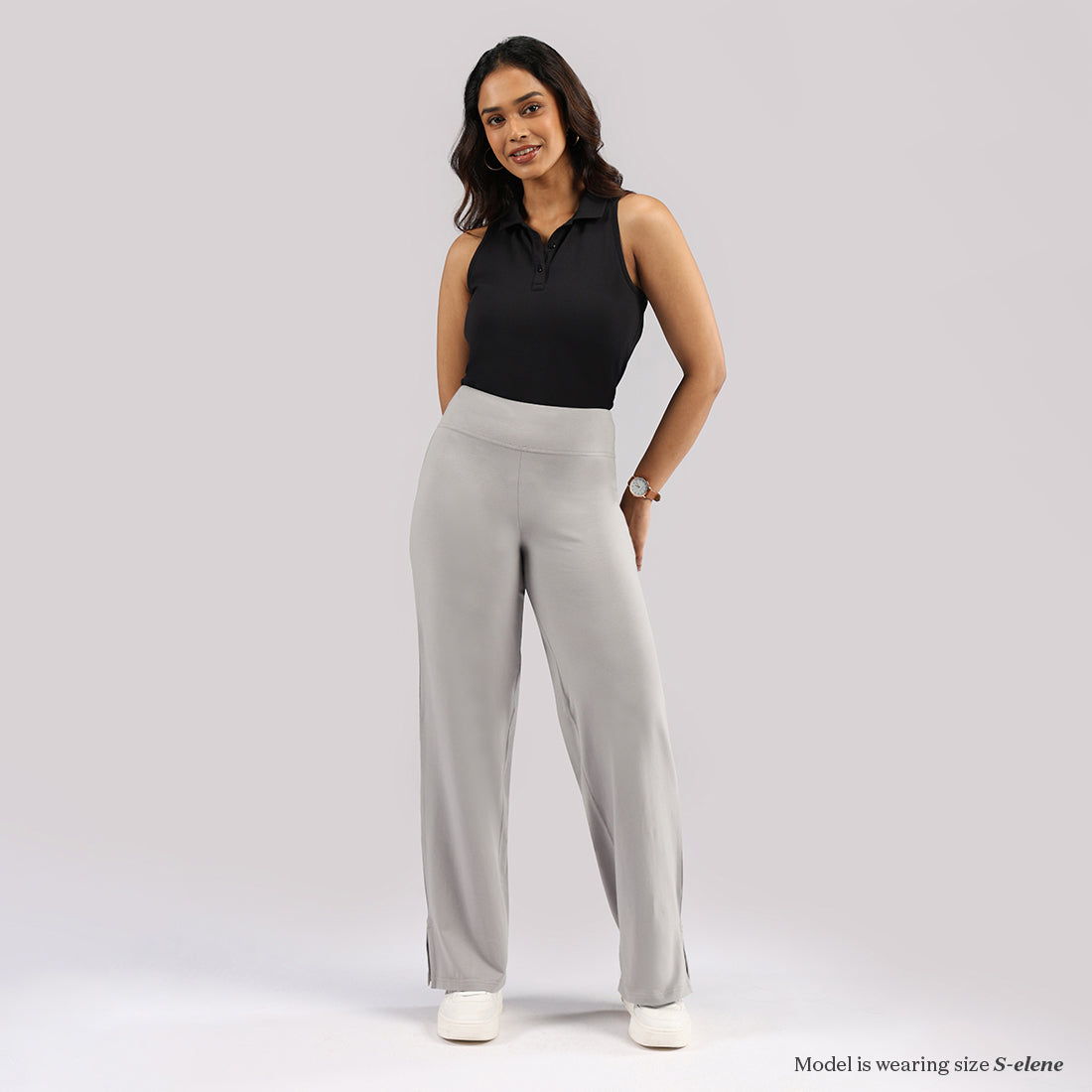 AM:PM Cotton Wide Legged Pants - Lite