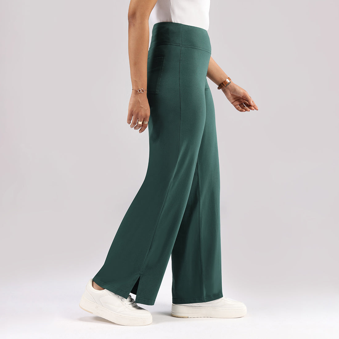 AM:PM Cotton Wide Legged Pants - Lite