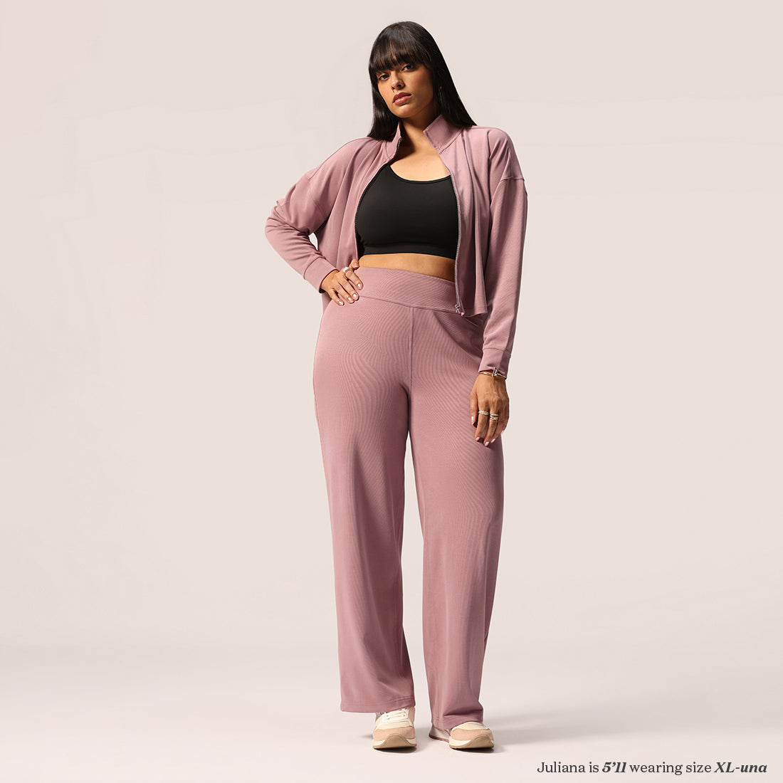 PetalRib™ Wide Leg Pants