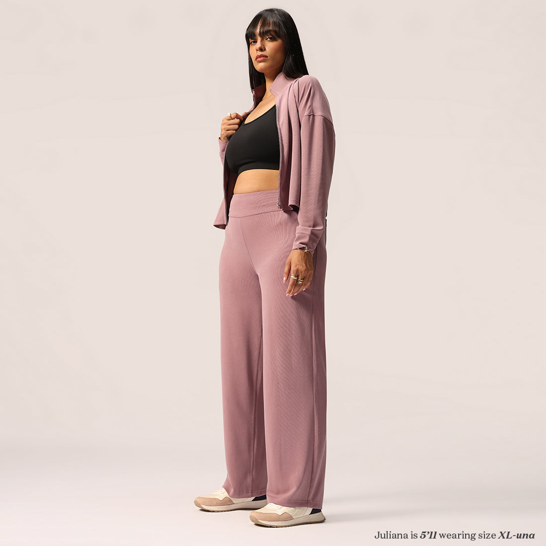 PetalRib™ Wide Leg Pants