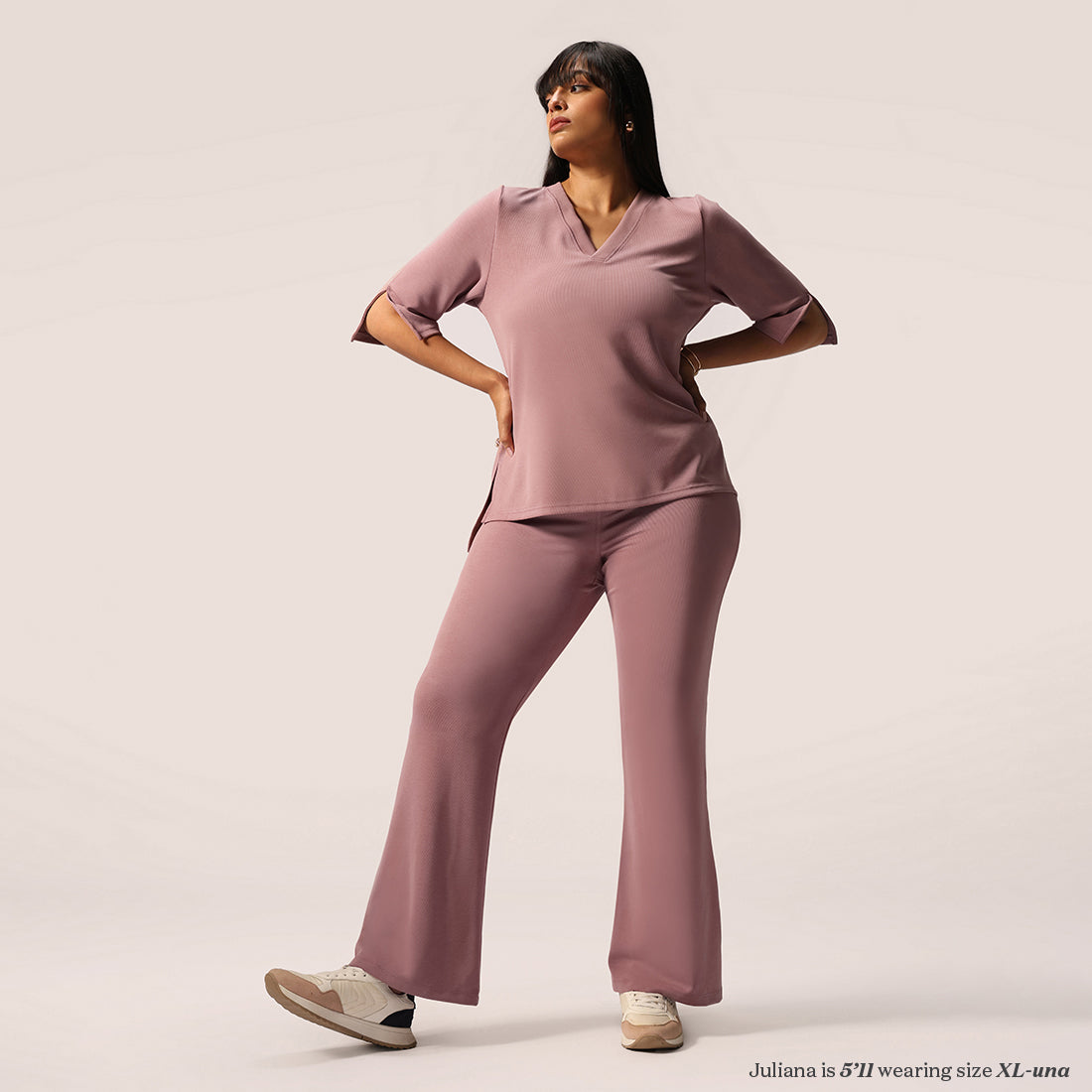 PetalRib™ Flare Pants