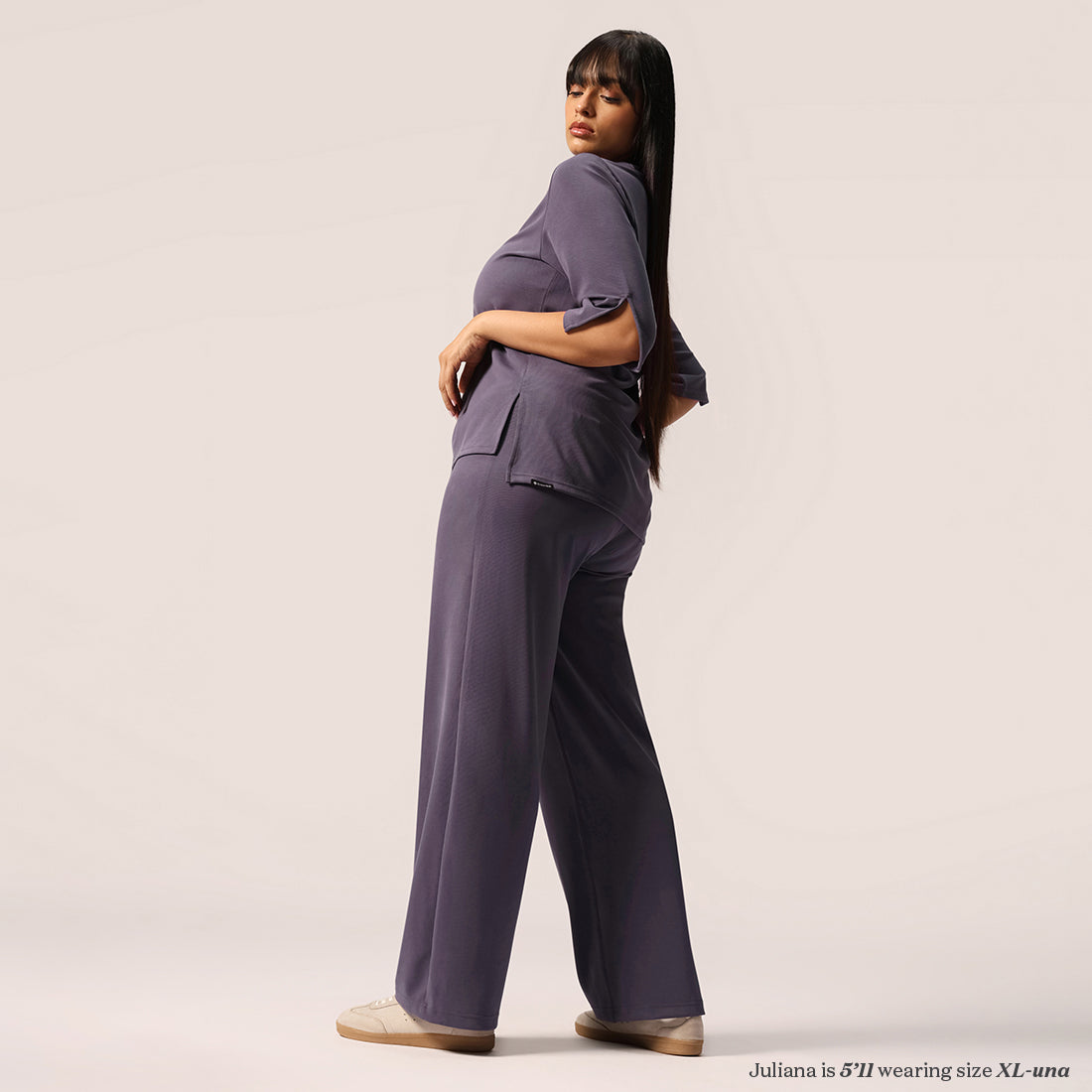 PetalRib™ Wide Leg Pants