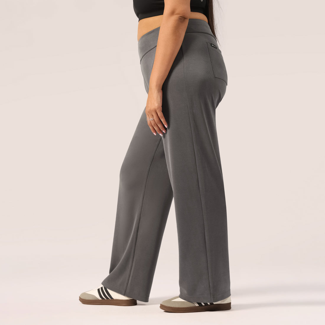 PetalRib™ Wide Leg Pants