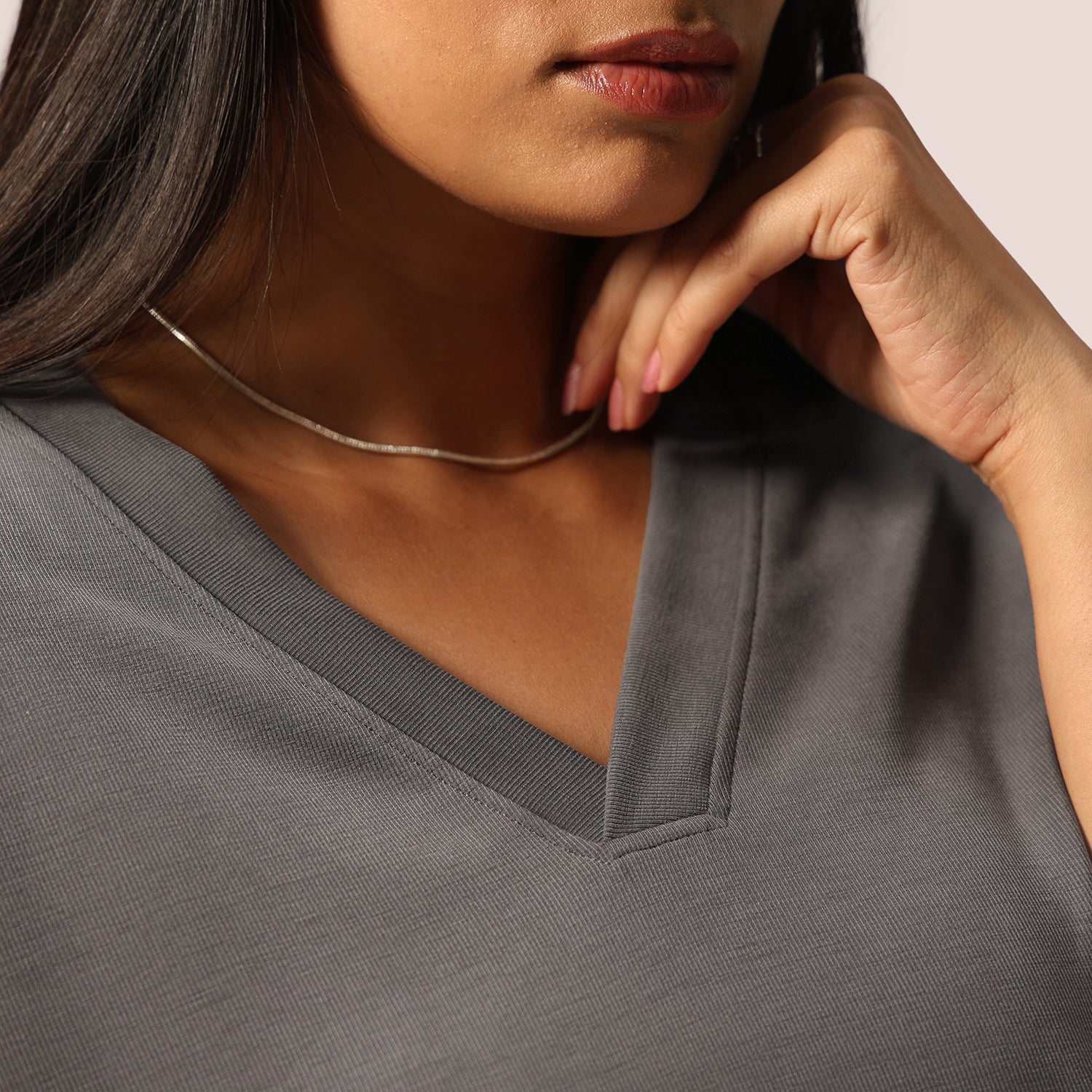 PetalRib™ Slit Sleeve Top