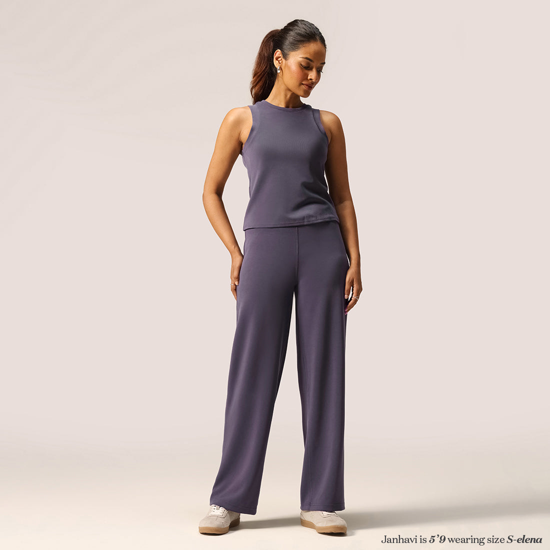 PetalRib™ Wide Leg Pants