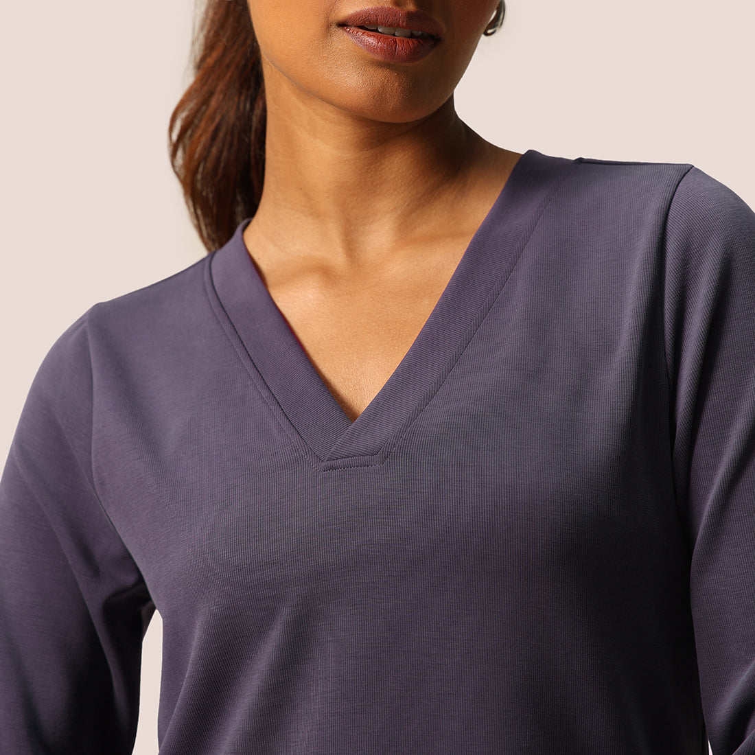 PetalRib™ Slit Sleeve Top