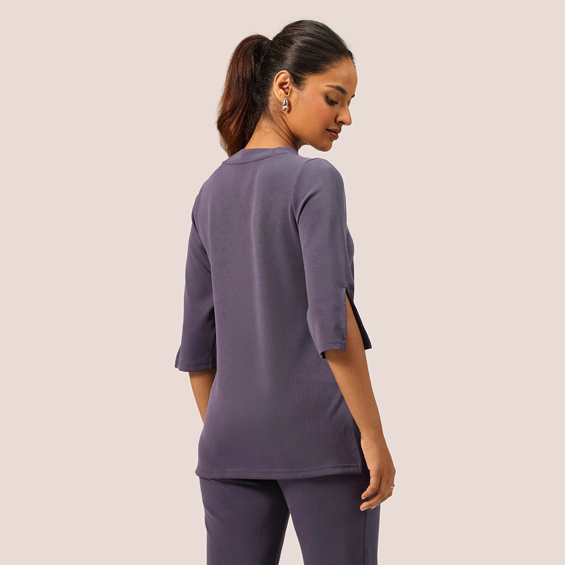 PetalRib™ Slit Sleeve Top