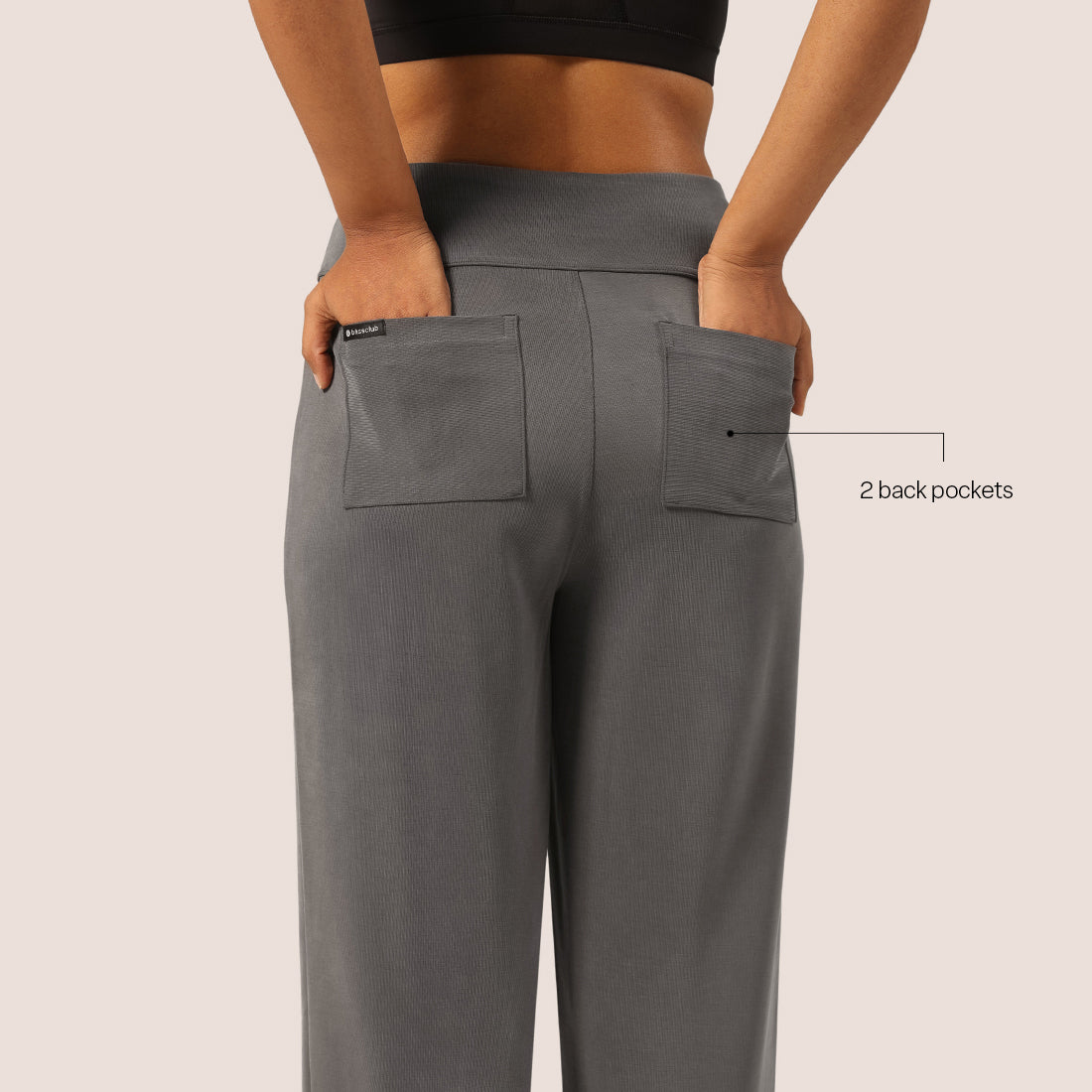 PetalRib™ Wide Leg Pants