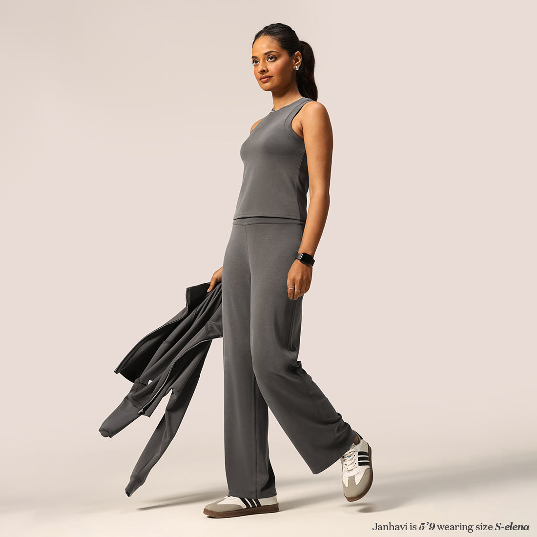 PetalRib™ Wide Leg Pants