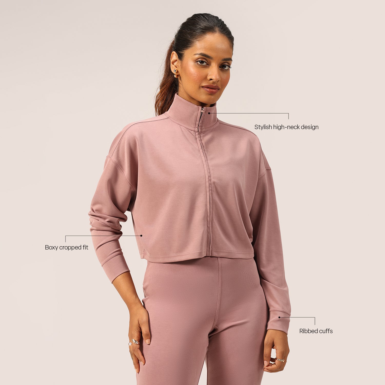 PetalRib™ Crop Jacket