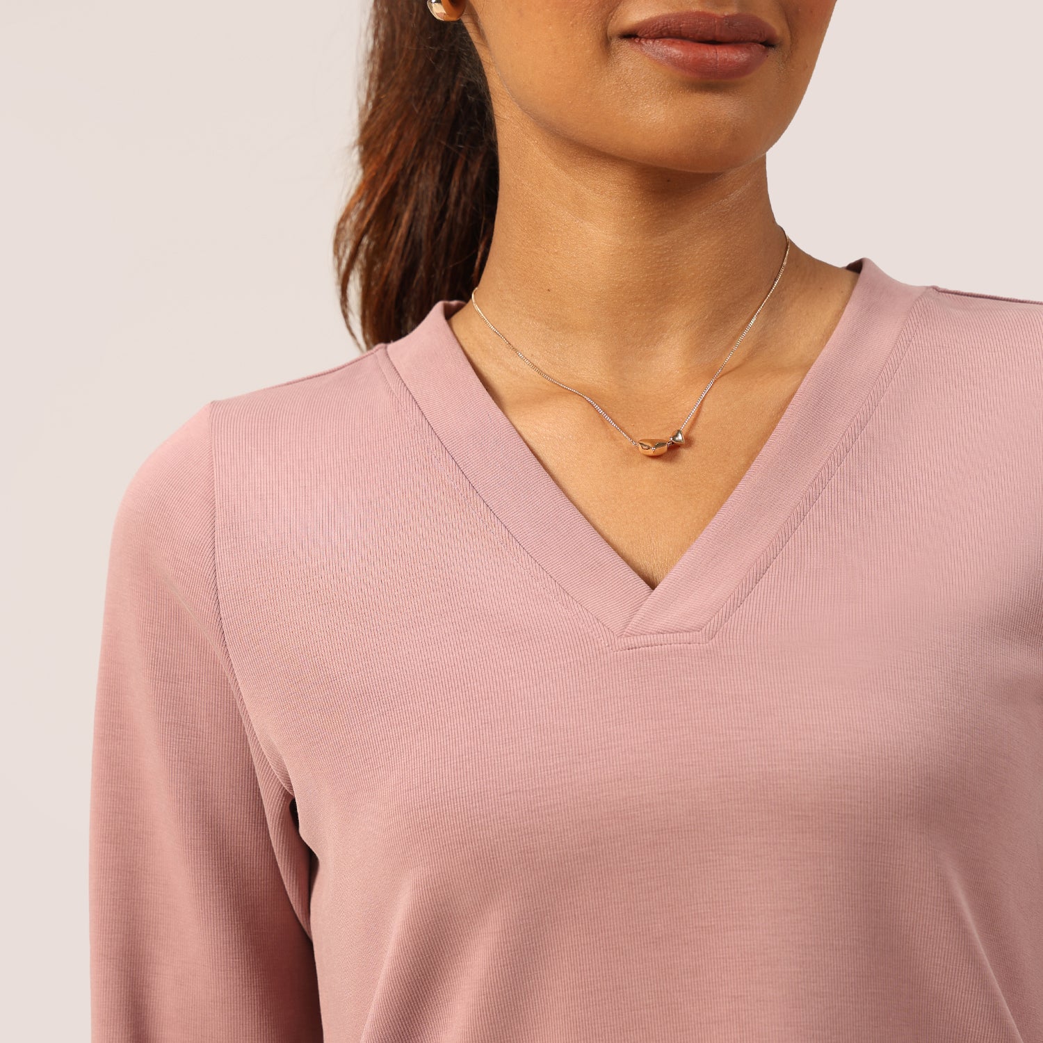 PetalRib™ Slit Sleeve Top