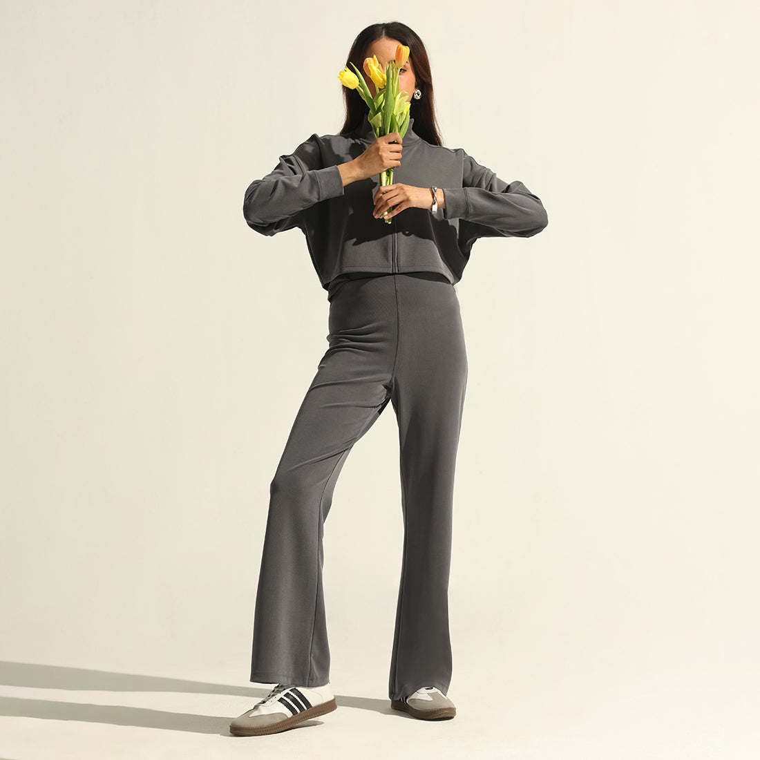 PetalRib™ Flare Pants