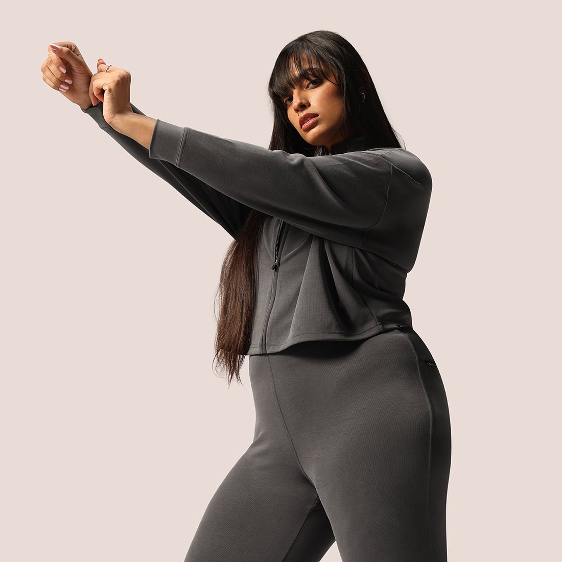 PetalRib™ Crop Jacket - BlissClub