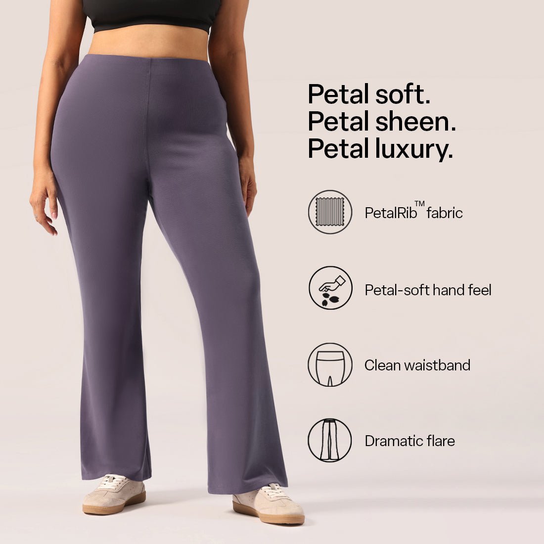 PetalRib™ Flare Pants - BlissClub