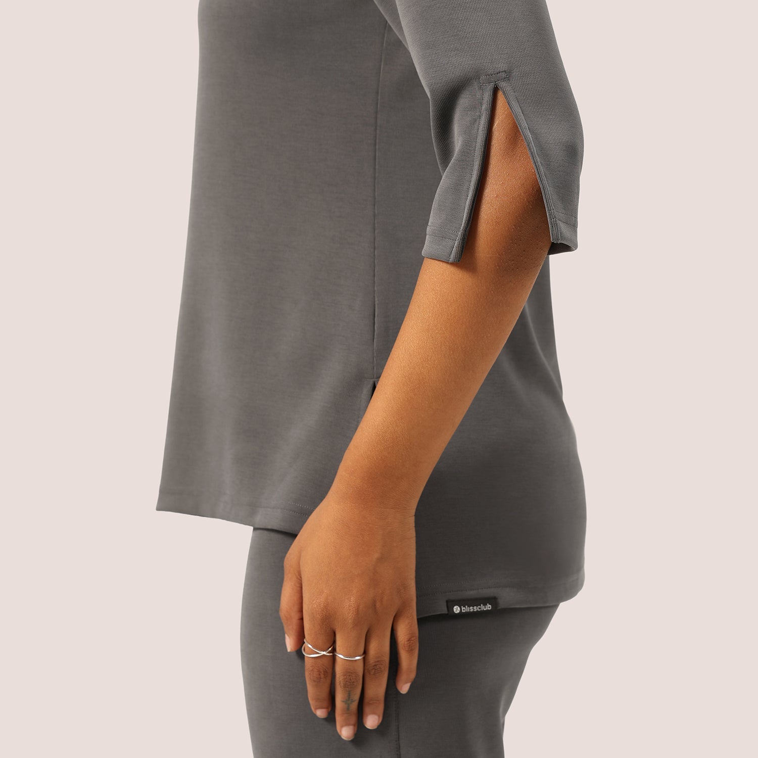 PetalRib™ Slit Sleeve Top