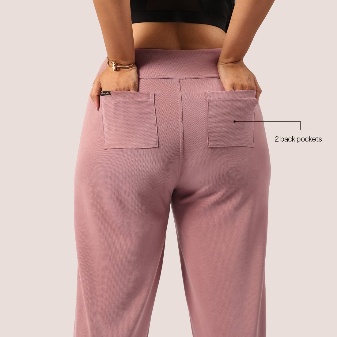 PetalRib™ Wide Leg Pants - BlissClub