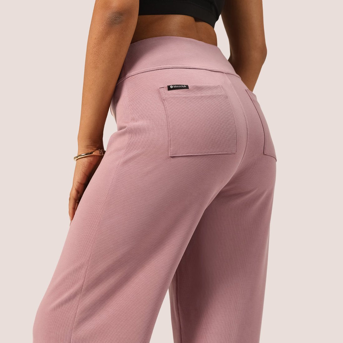PetalRib™ Wide Leg Pants - BlissClub