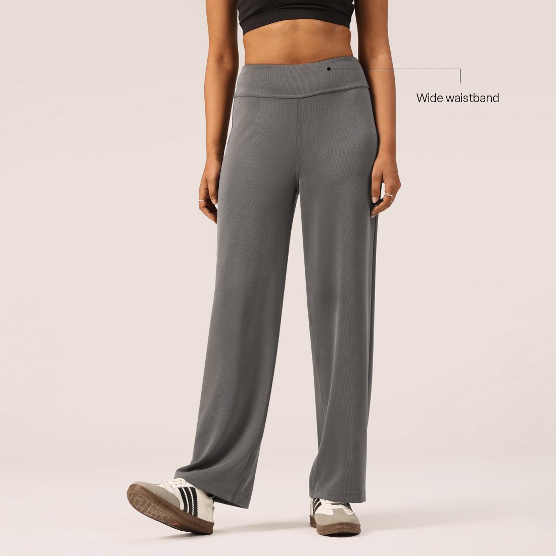 PetalRib™ Wide Leg Pants - BlissClub