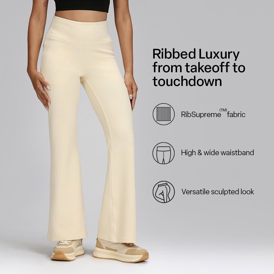 RibSupreme™ Flare Pants - BlissClub
