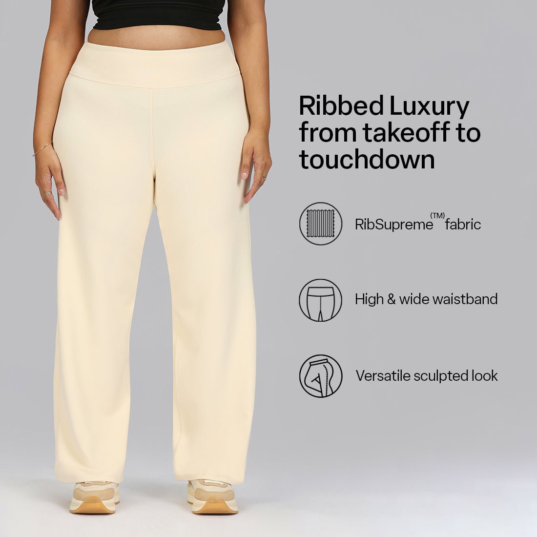 RibSupreme™ Wide leg Pants - BlissClub