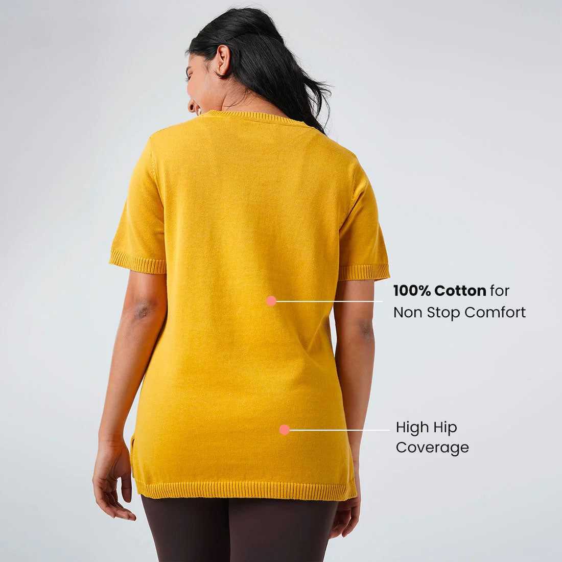 The At-Ease Cotton Knit Top