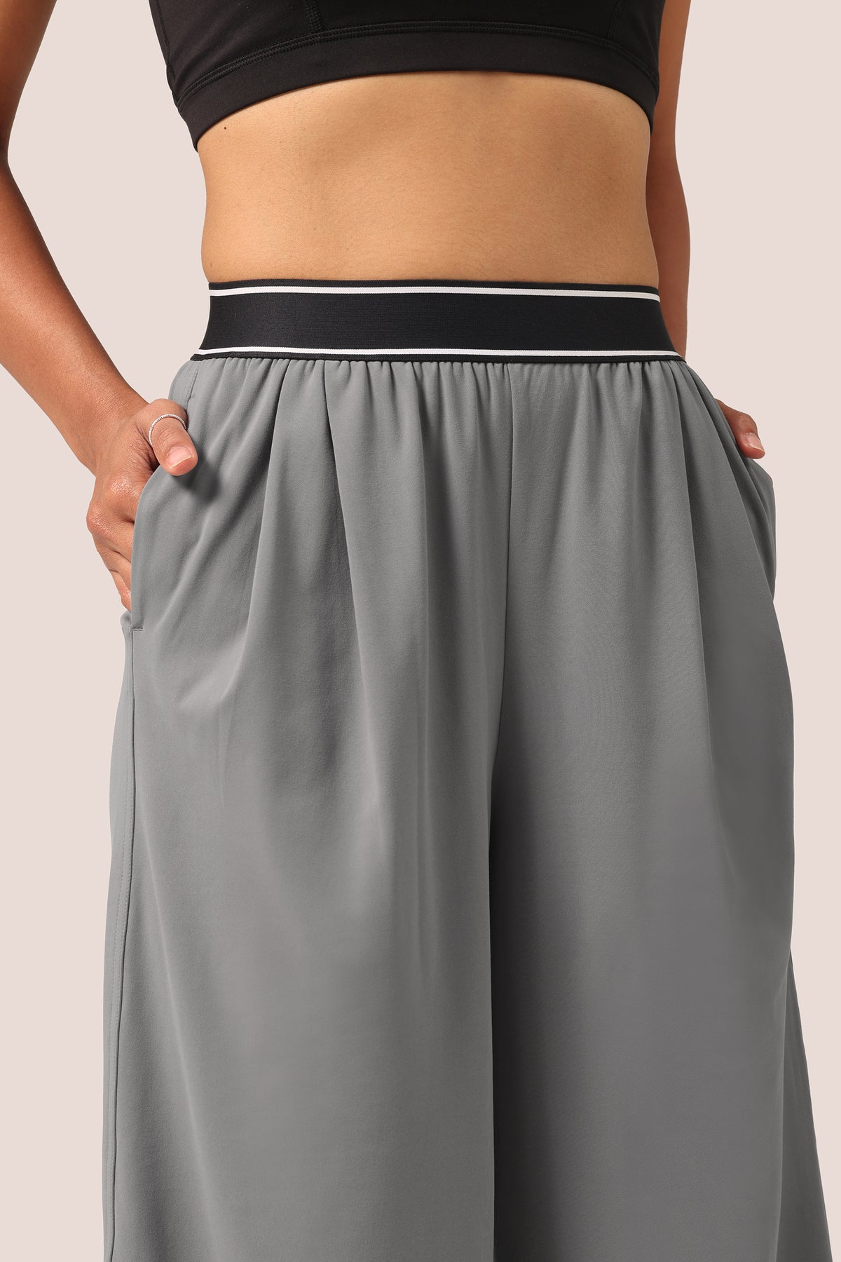 Cloud Korean Active Wide Pants
