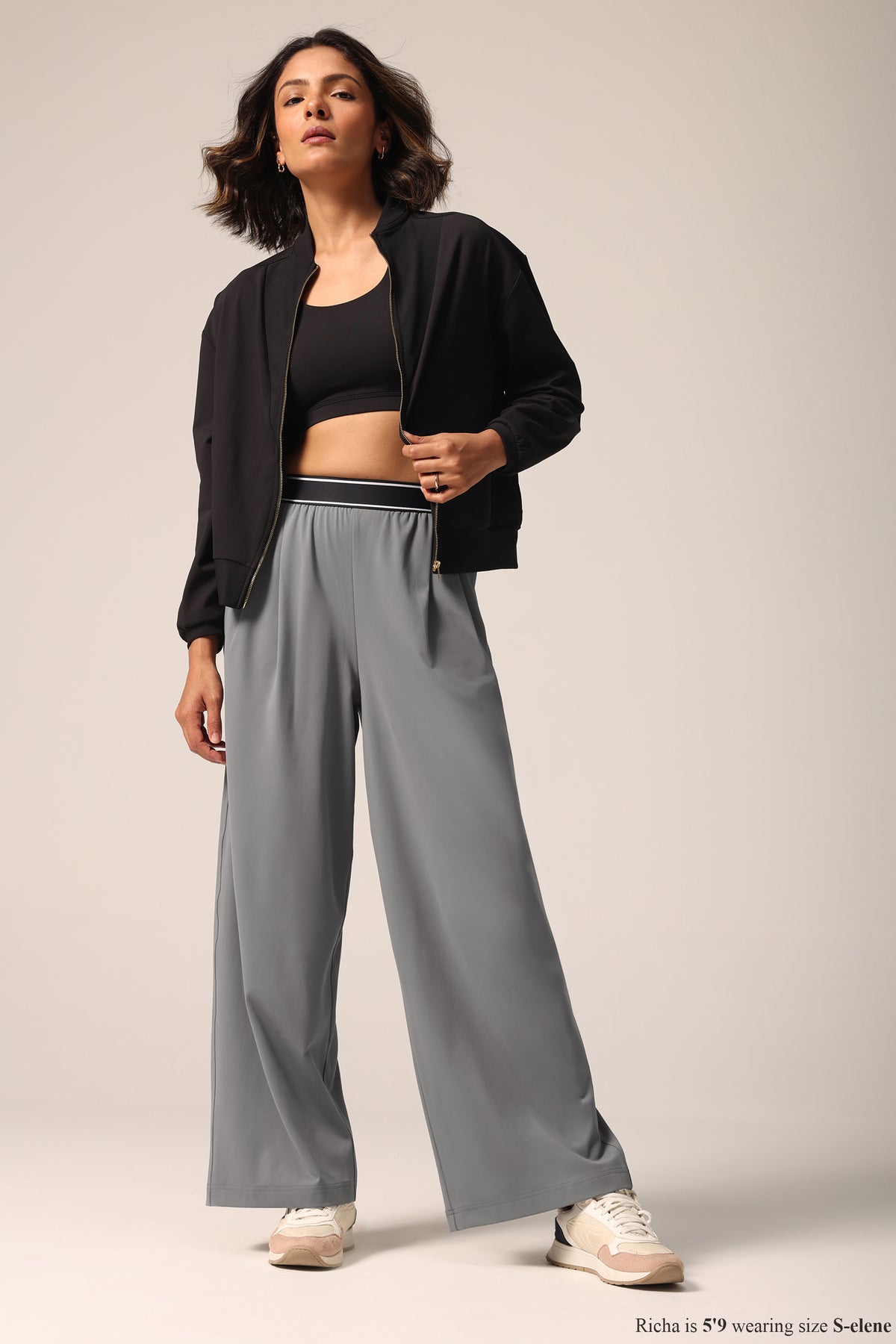 Cloud Korean Active Wide Pants