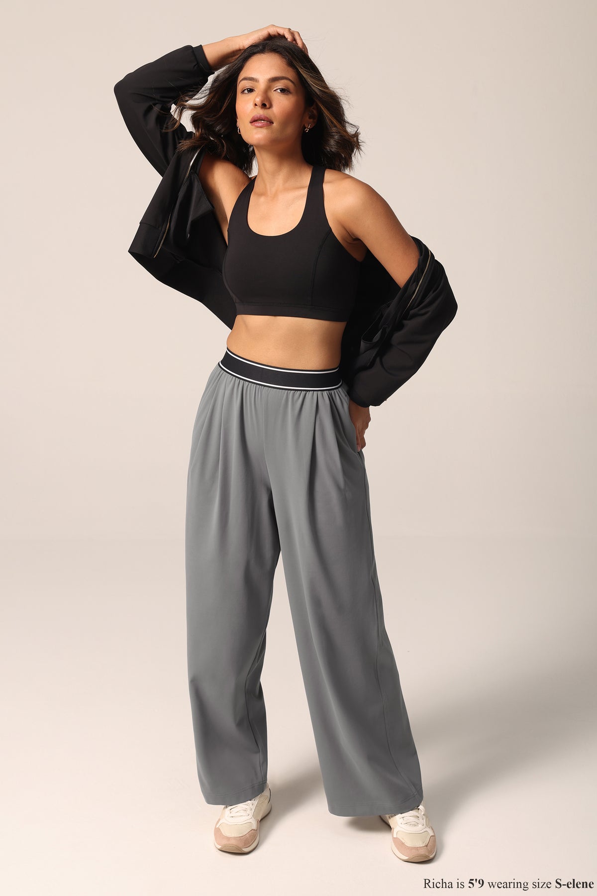 Cloud Korean Active Wide Pants