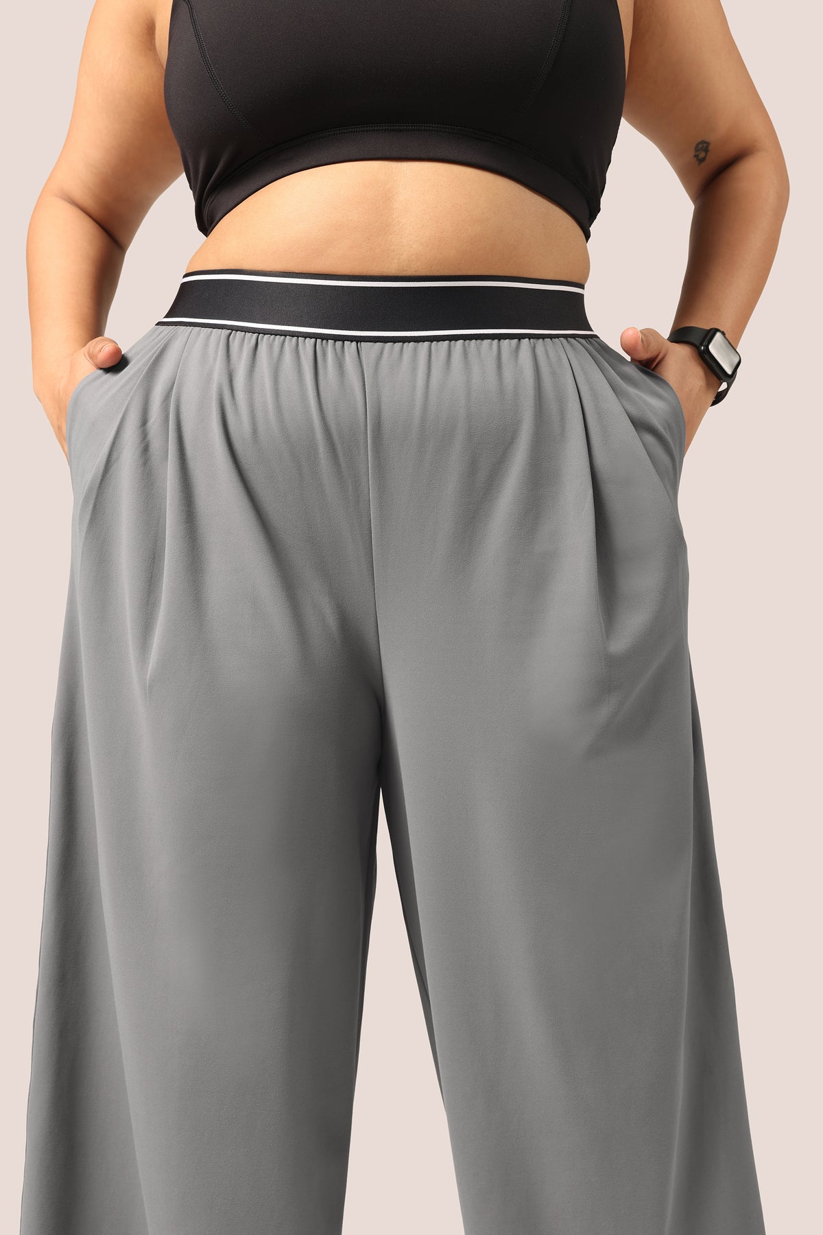 Cloud Korean Active Wide Pants