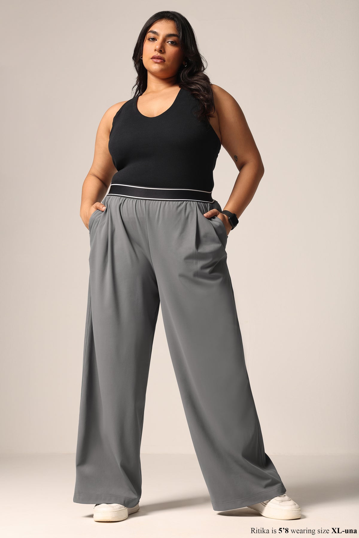 Cloud Korean Active Wide Pants