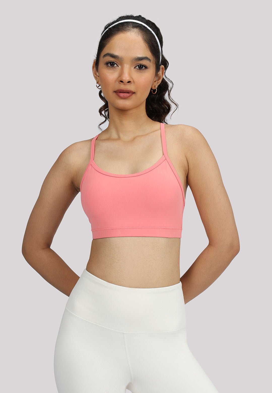 Strappy Racerback Sports Bra - BlissClub