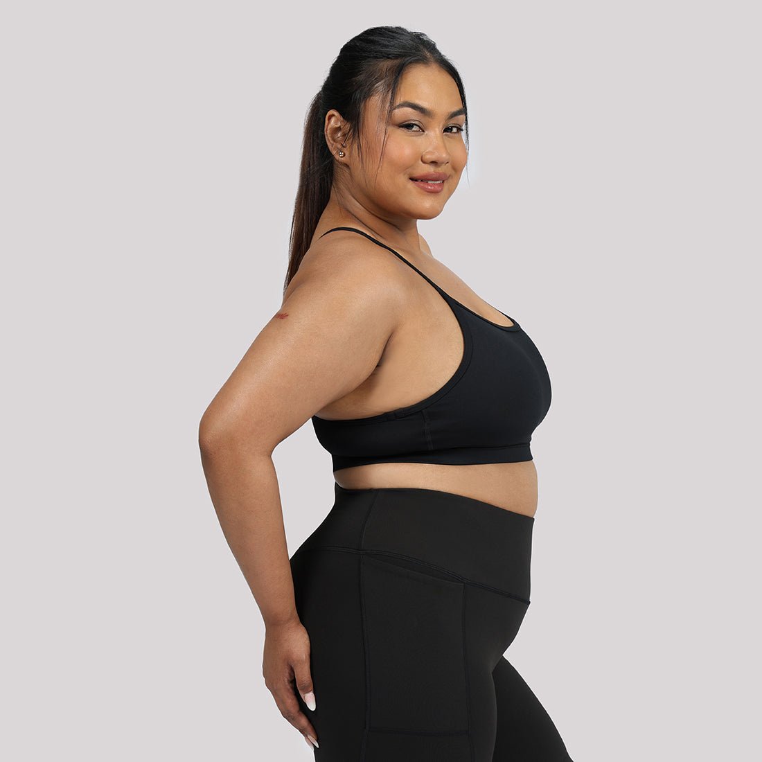 Strappy Racerback Sports Bra - BlissClub
