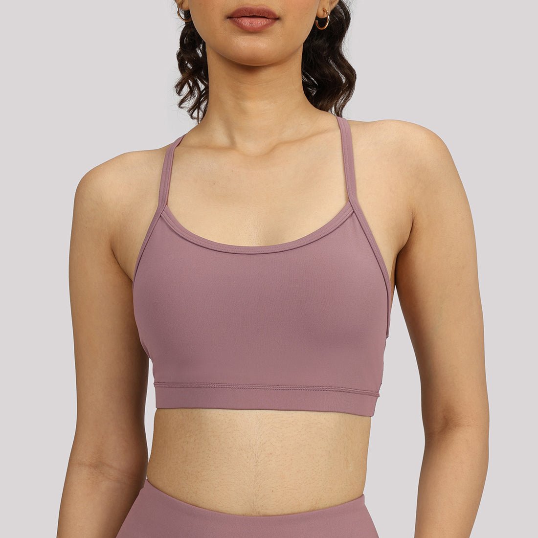 Strappy Racerback Sports Bra - BlissClub