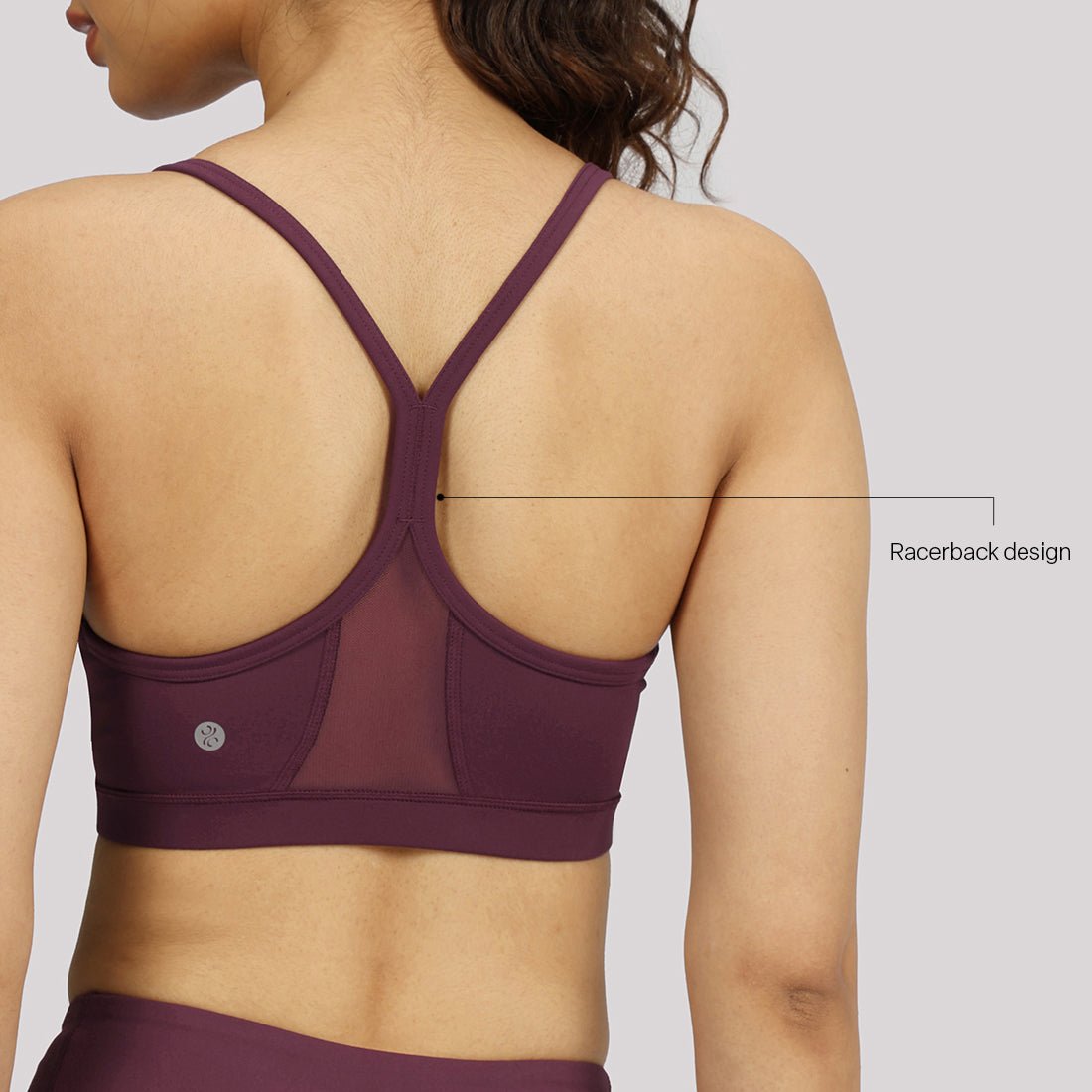 Strappy Racerback Sports Bra - BlissClub