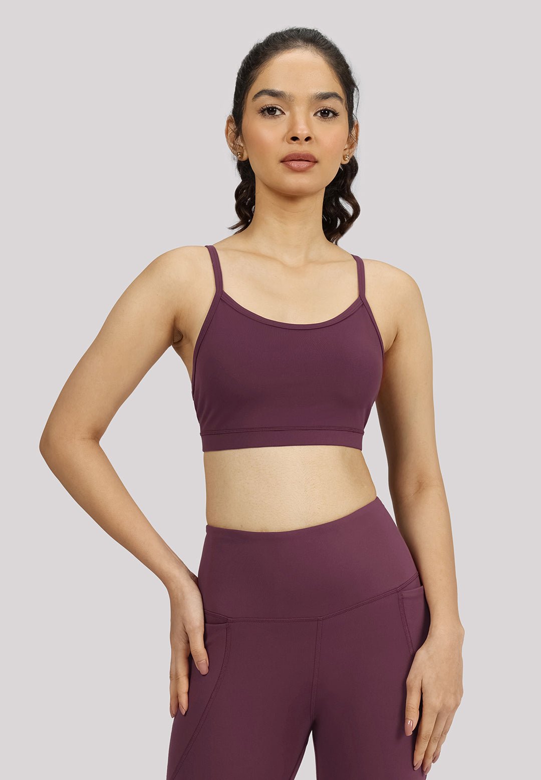 Strappy Racerback Sports Bra - BlissClub