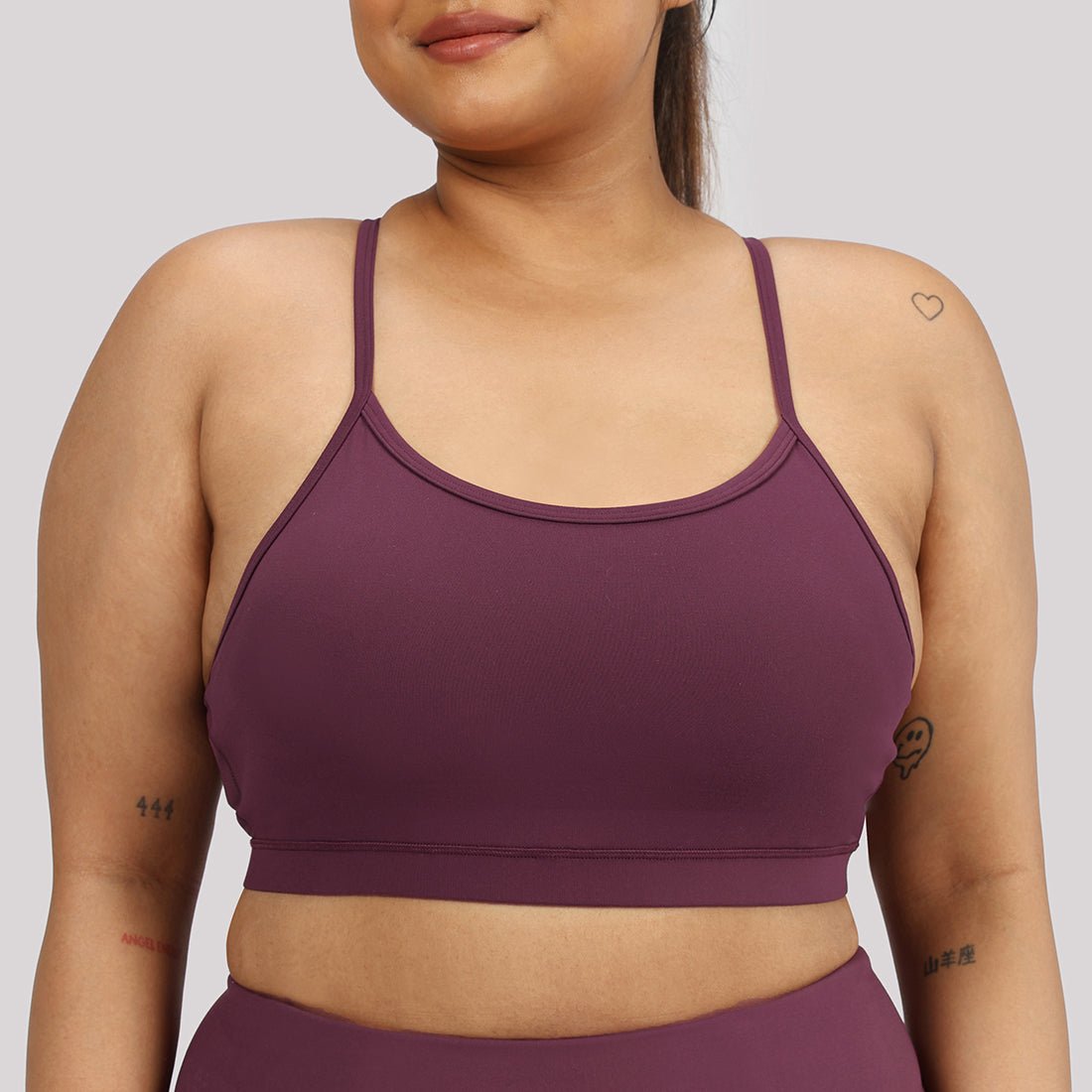 Strappy Racerback Sports Bra - BlissClub