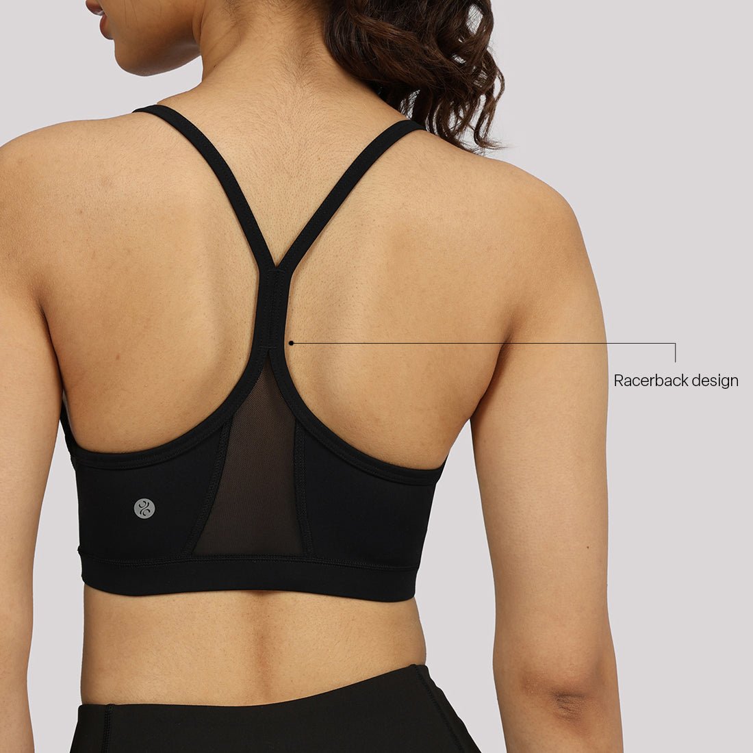 Strappy Racerback Sports Bra - BlissClub