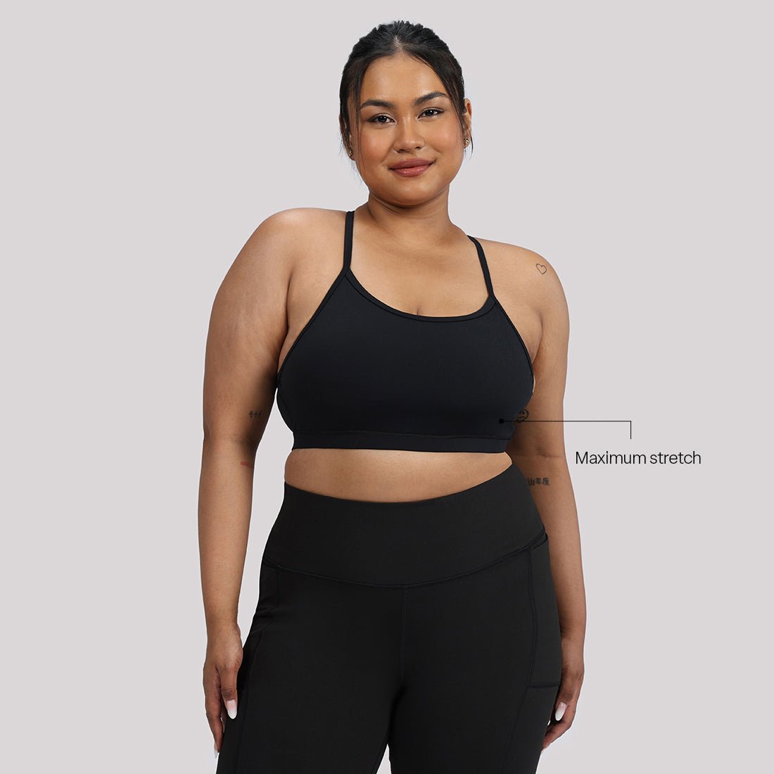 Strappy Racerback Sports Bra - BlissClub