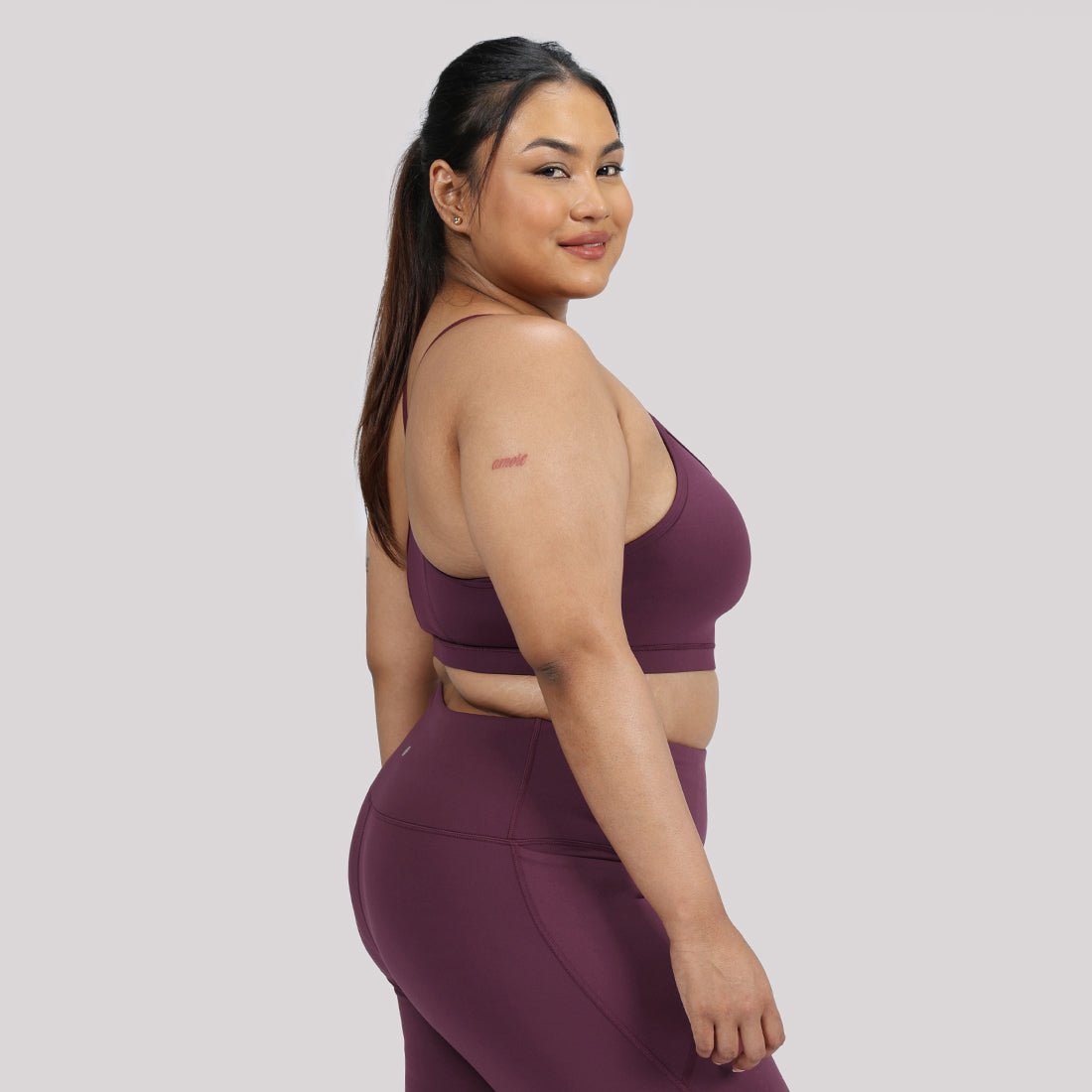 Strappy Racerback Sports Bra - BlissClub