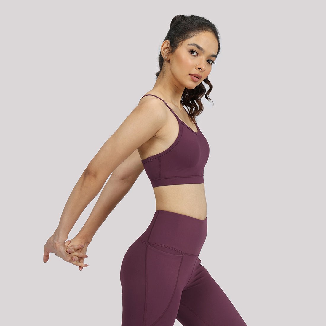 Strappy Racerback Sports Bra - BlissClub