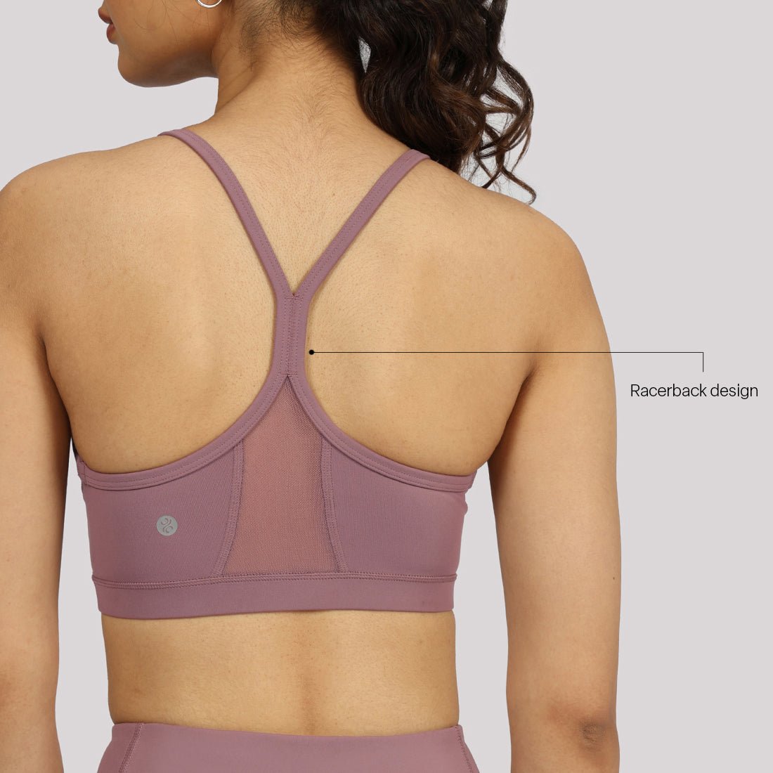 Strappy Racerback Sports Bra - BlissClub