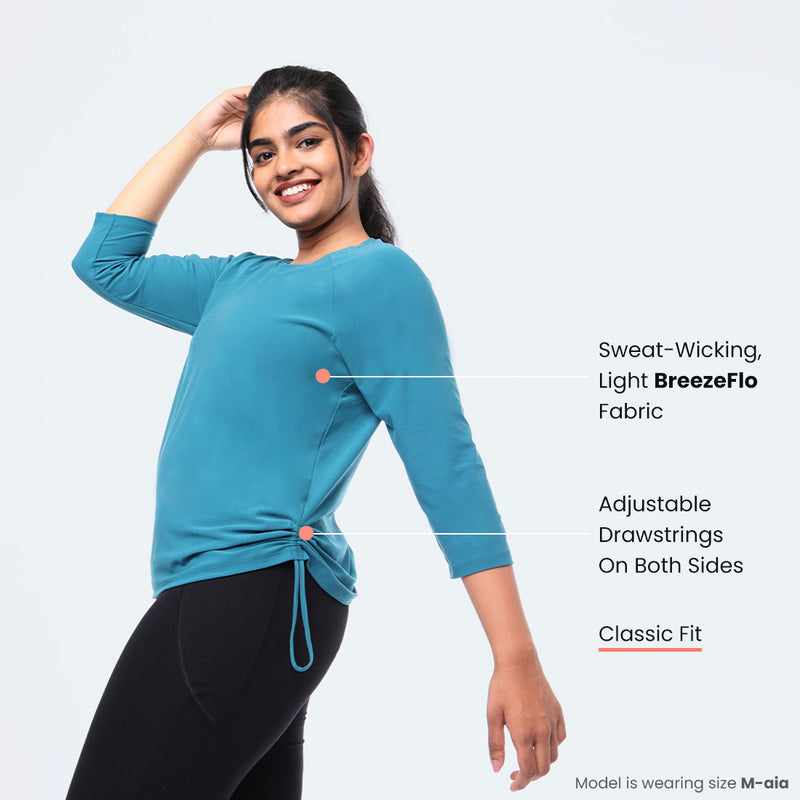 The Breezy Ruched Top